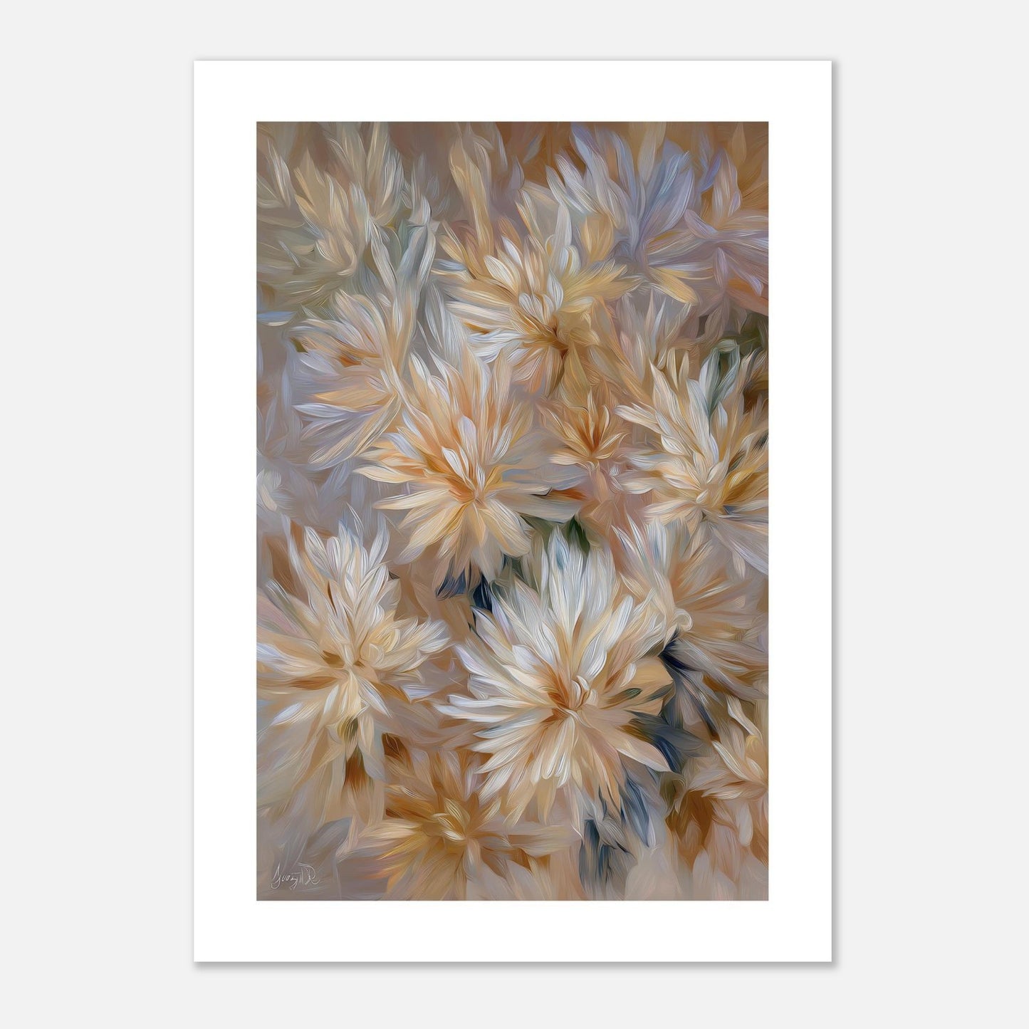 MYSTBIT ART | Bouquet of Flowers No4 Art Print Wall Art