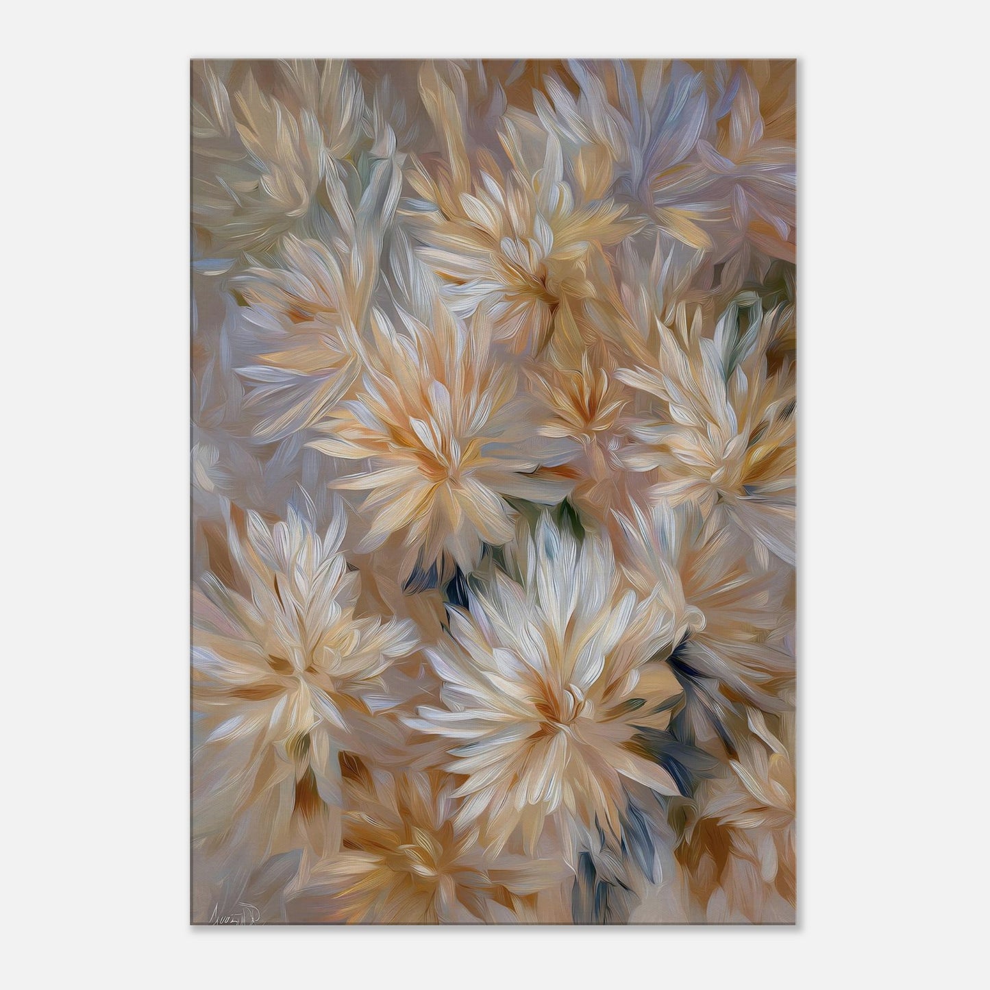 MYSTBIT ART | Bouquet of Flowers No4 Canvas Print Wall Art