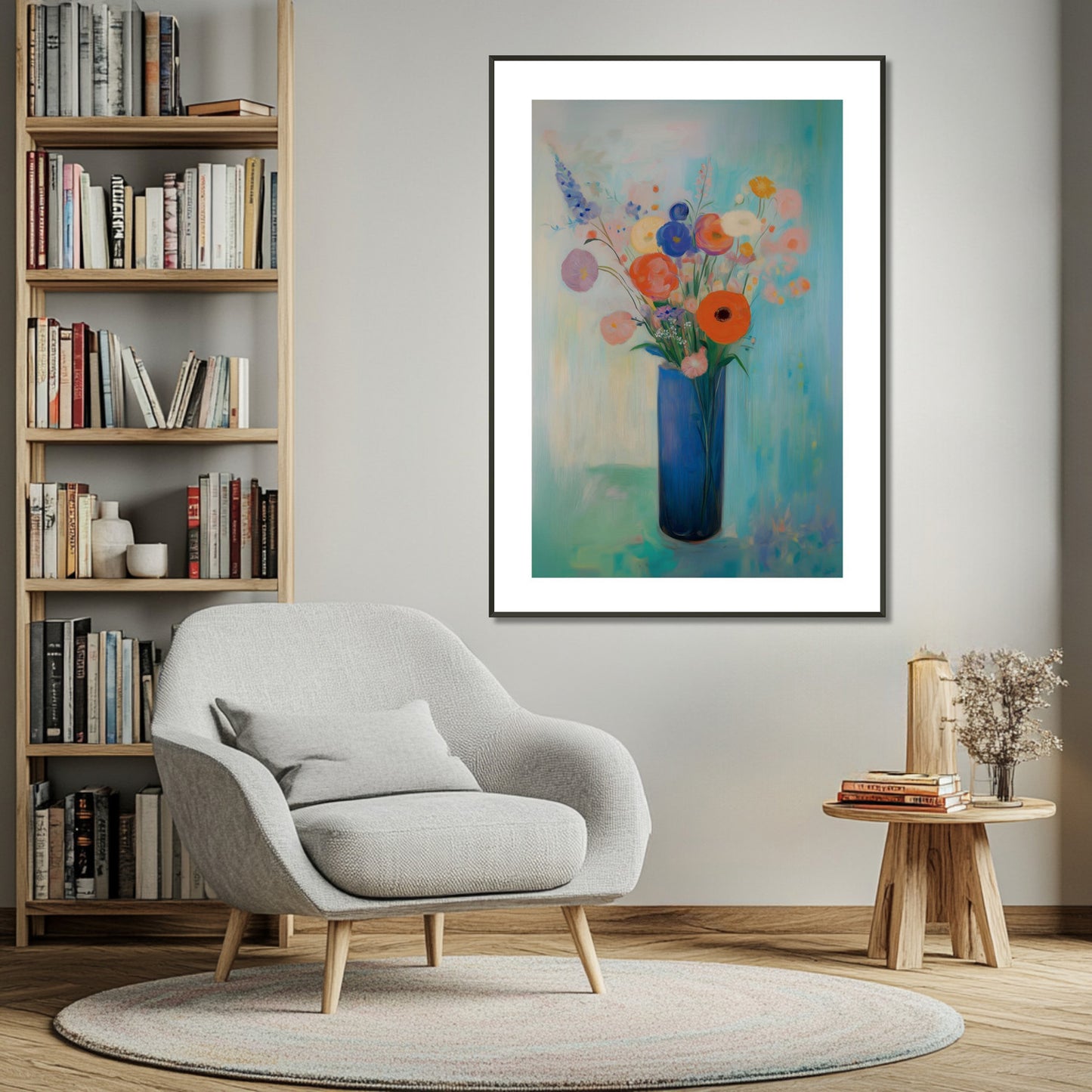 MYSTBIT ART | Bouquet of Flowers No6 Art Print Wall Art