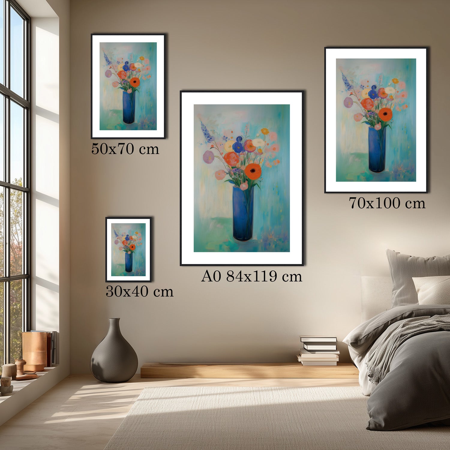 MYSTBIT ART | Bouquet of Flowers No6 Art Print Wall Art