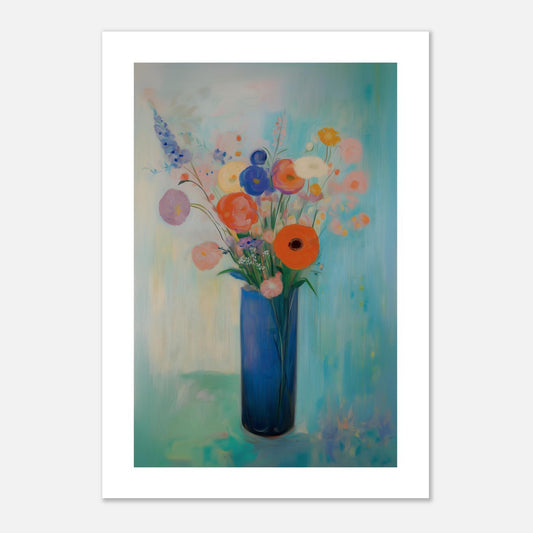 MYSTBIT ART | Bouquet of Flowers No6 Art Print Wall Art