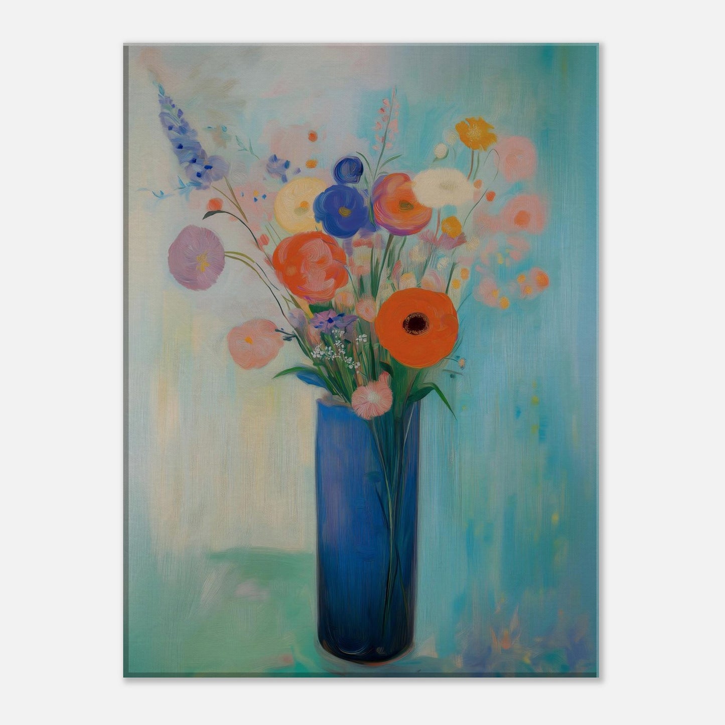 MYSTBIT ART | Bouquet of Flowers No6 Canvas Print Wall Art