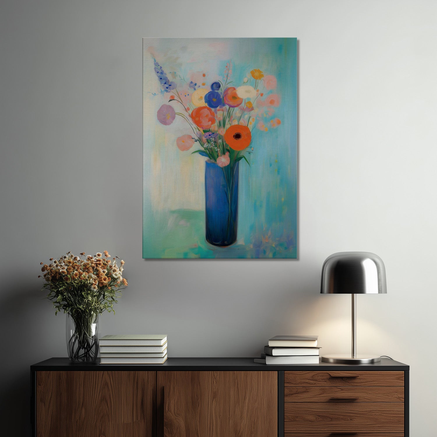MYSTBIT ART | Bouquet of Flowers No6 Canvas Print Wall Art