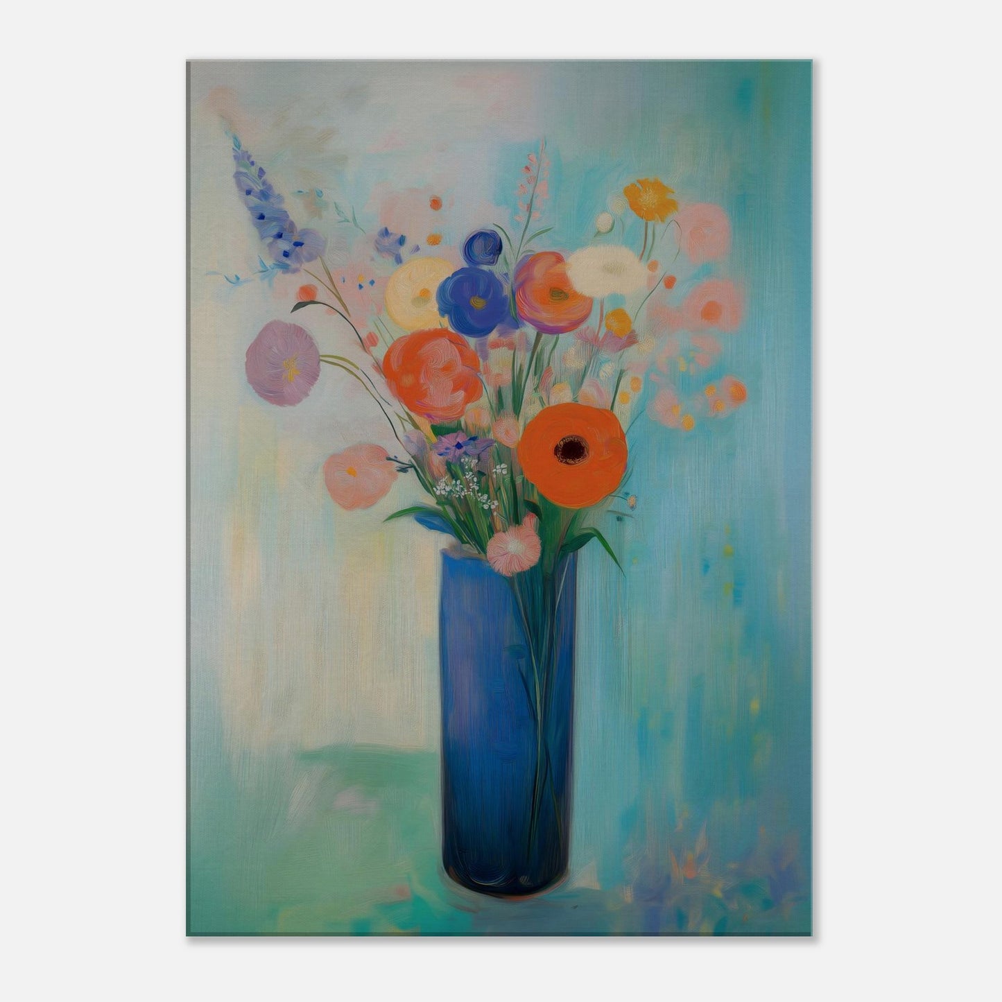 MYSTBIT ART | Bouquet of Flowers No6 Canvas Print Wall Art