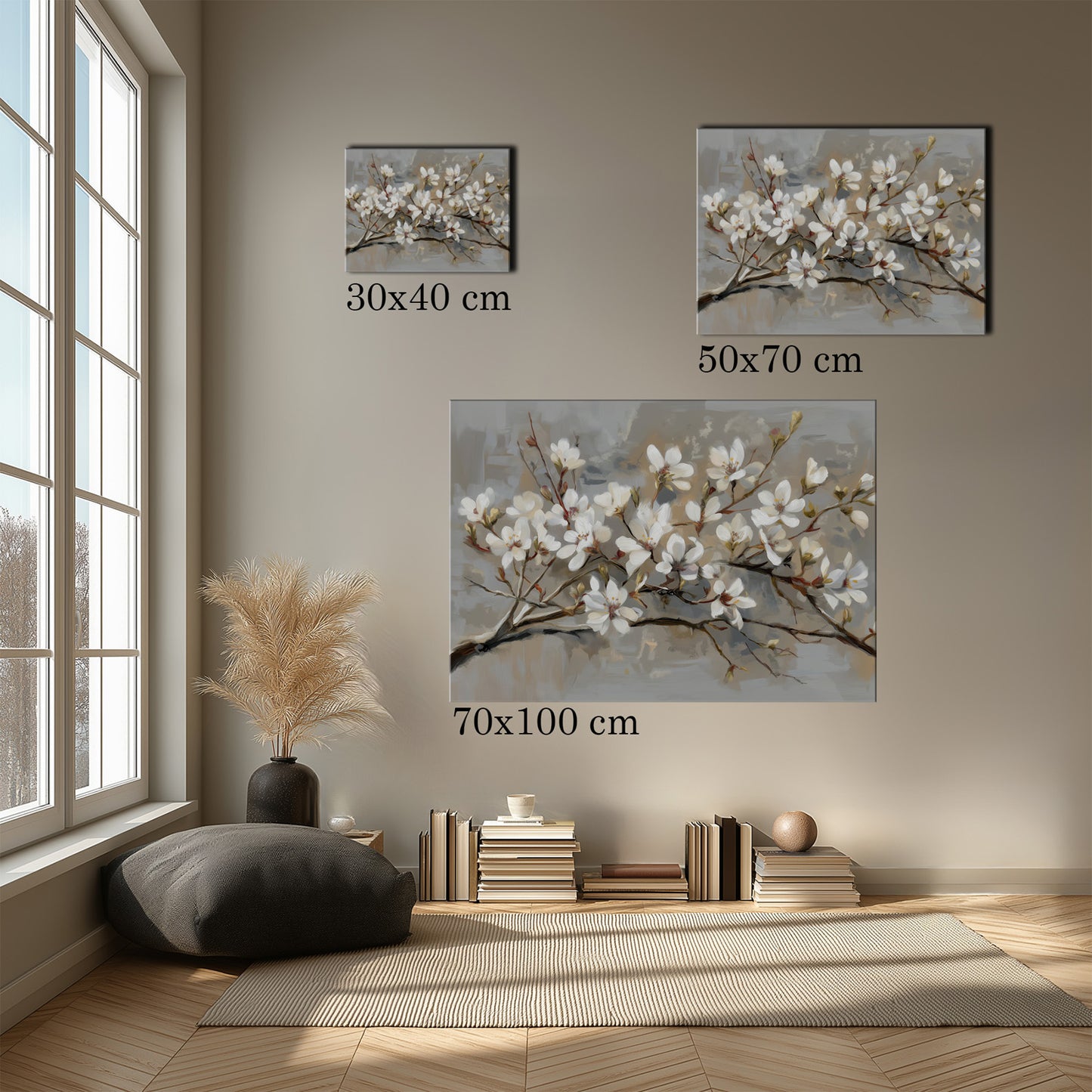 MYSTBIT ART | Branches in Bloom No3 Canvas Print Wall Art