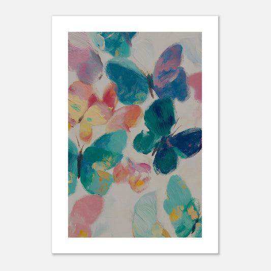 MYSTBIT ART | Butterfly Horizon Art Print Wall Art