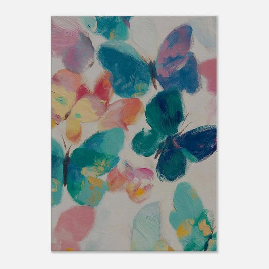 MYSTBIT ART | Butterfly Horizon Canvas Print Wall Art