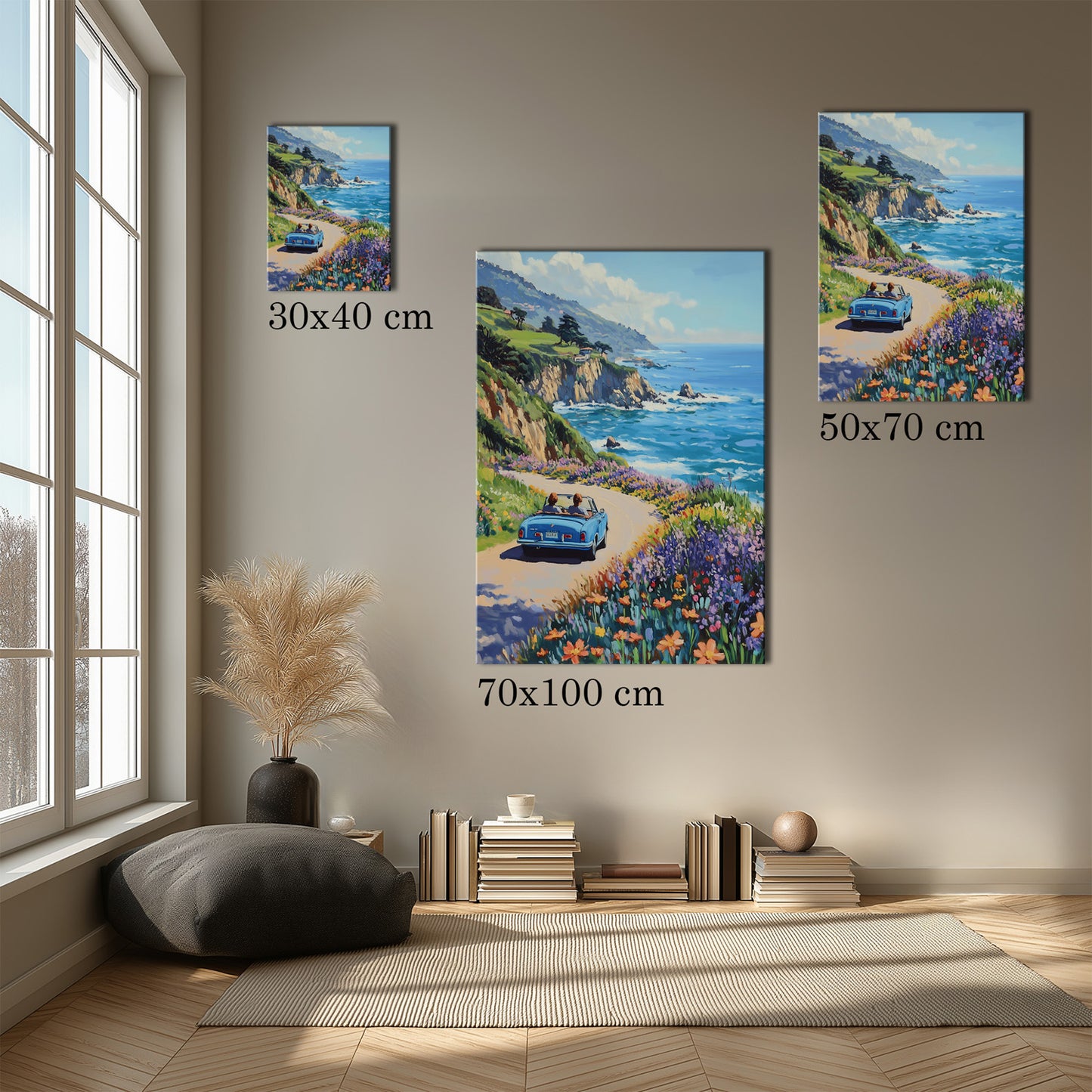 MYSTBIT ART | Coastline Voyage Art Print Wall Art