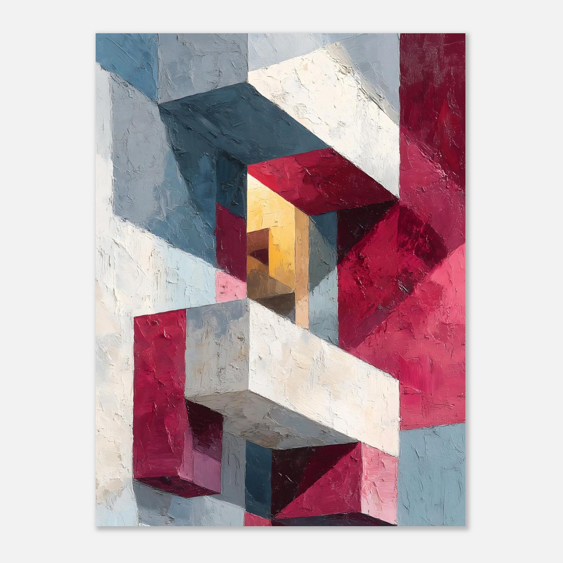 MYSTBIT ART | Echoes of Concrete Art Print Wall Art