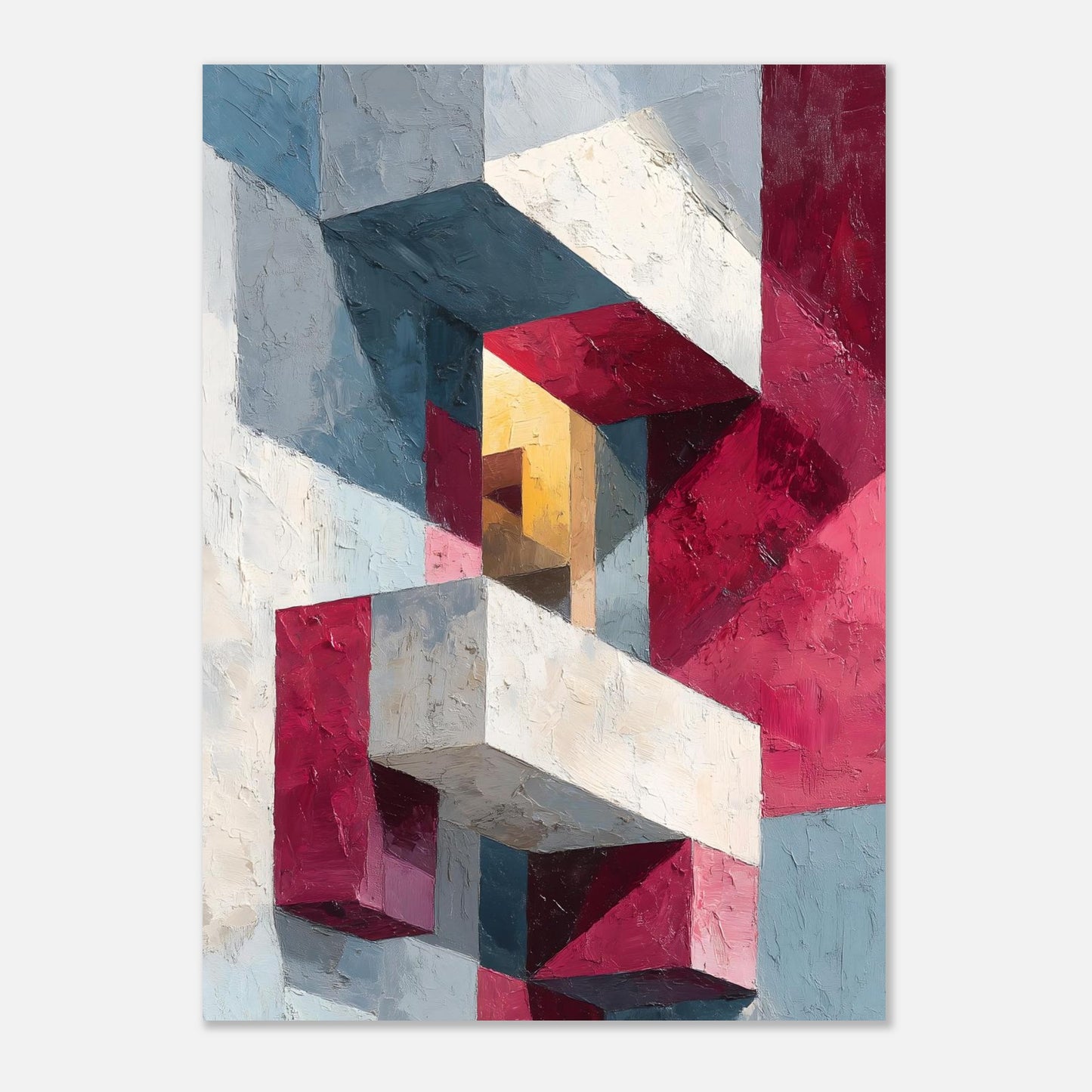 MYSTBIT ART | Echoes of Concrete Art Print Wall Art
