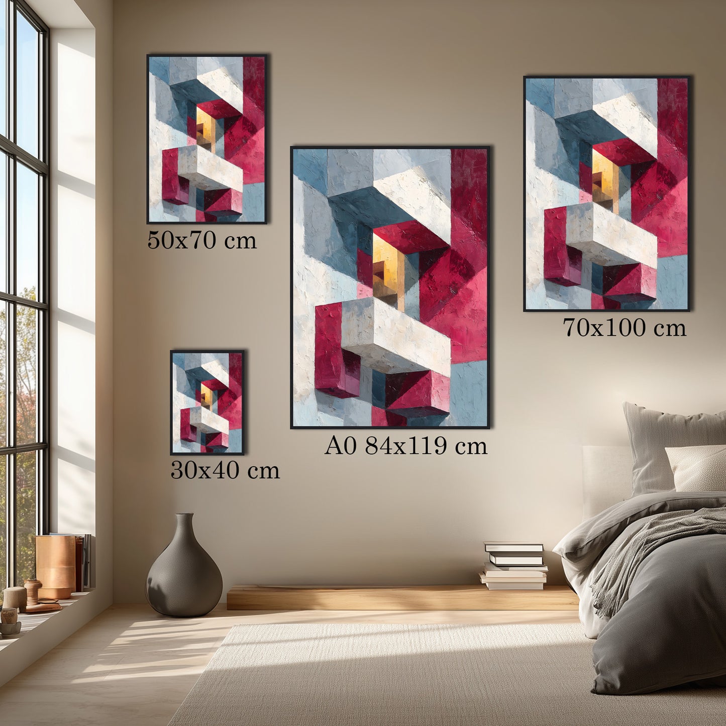 MYSTBIT ART | Echoes of Concrete Art Print Wall Art