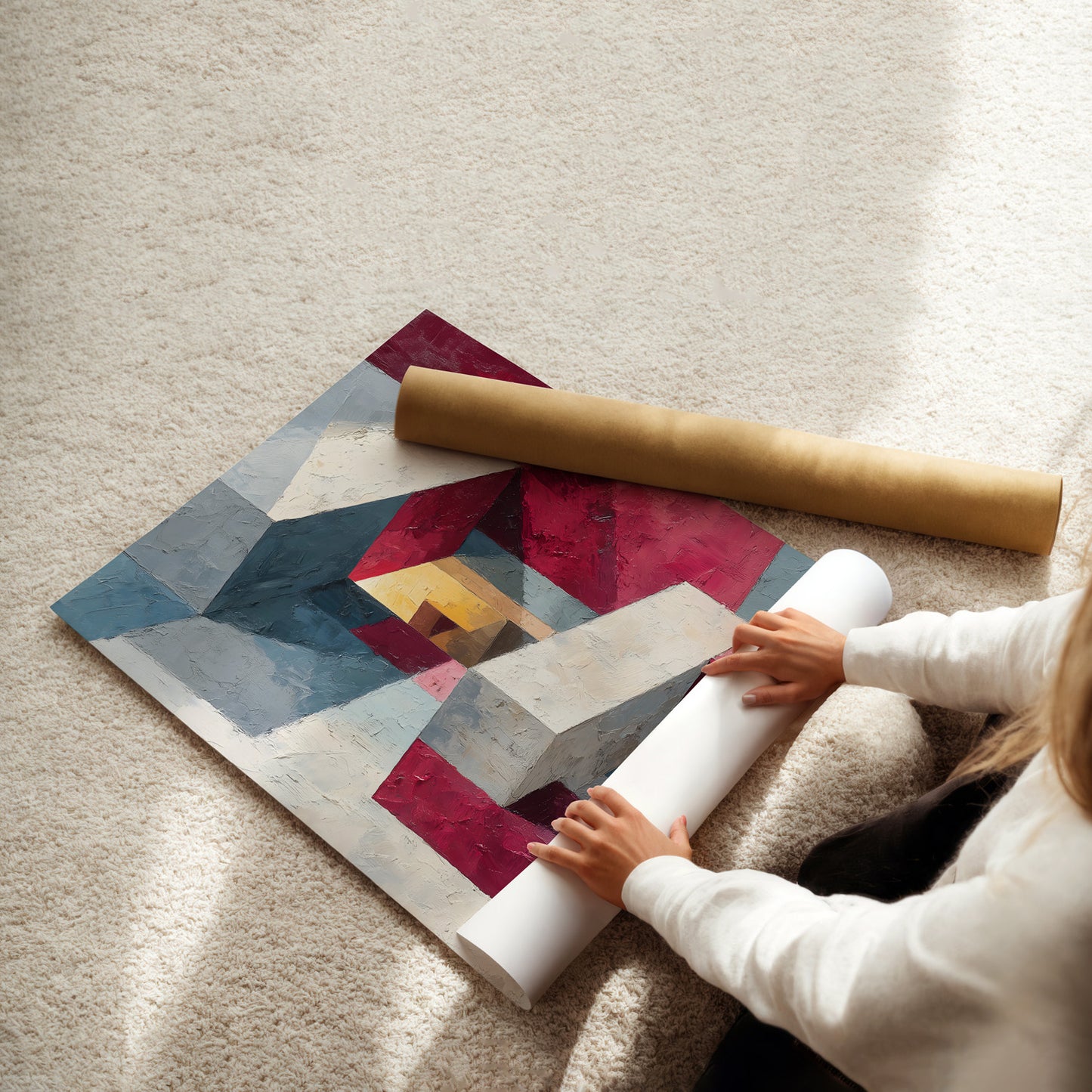 MYSTBIT ART | Echoes of Concrete Art Print Wall Art