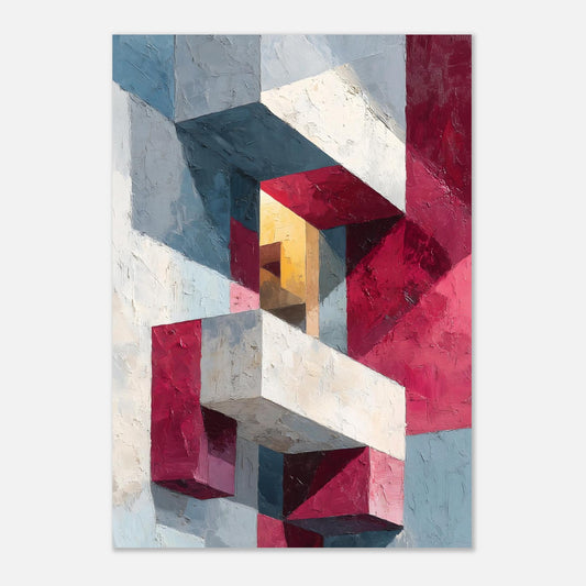 MYSTBIT ART | Echoes of Concrete Art Print Wall Art