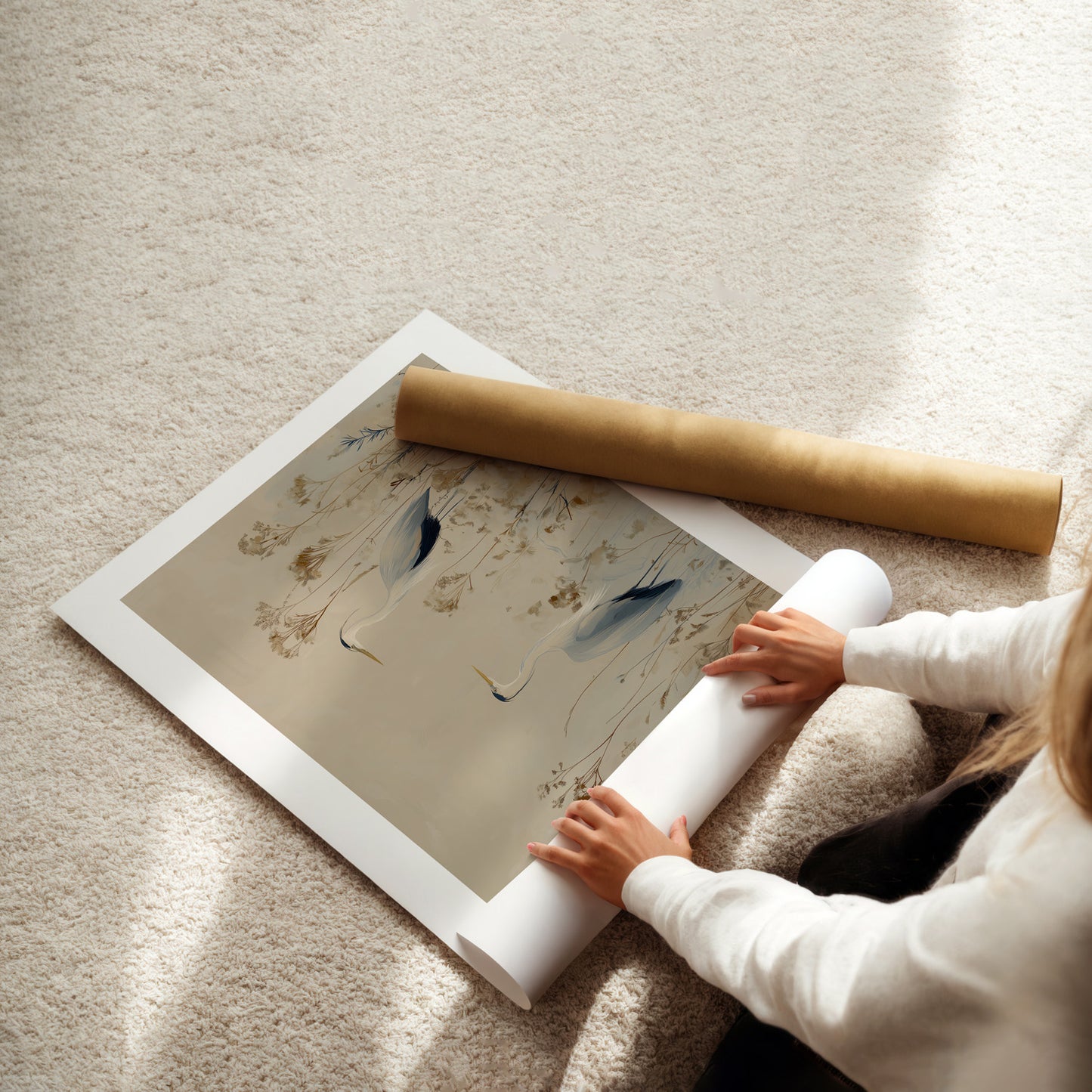 MYSTBIT ART | Elegant Balance Art Print Wall Art