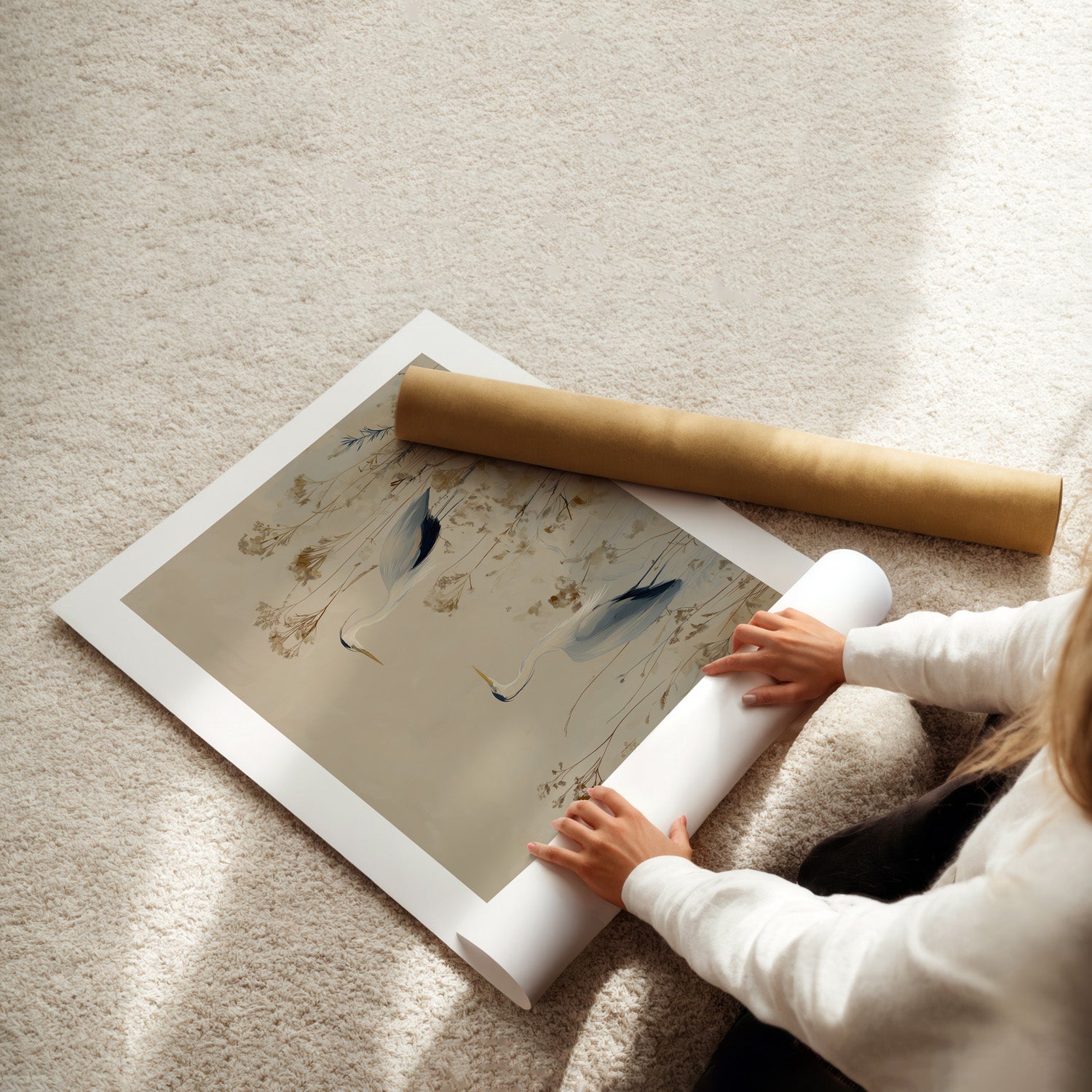 MYSTBIT ART | Elegant Balance Art Print Wall Art