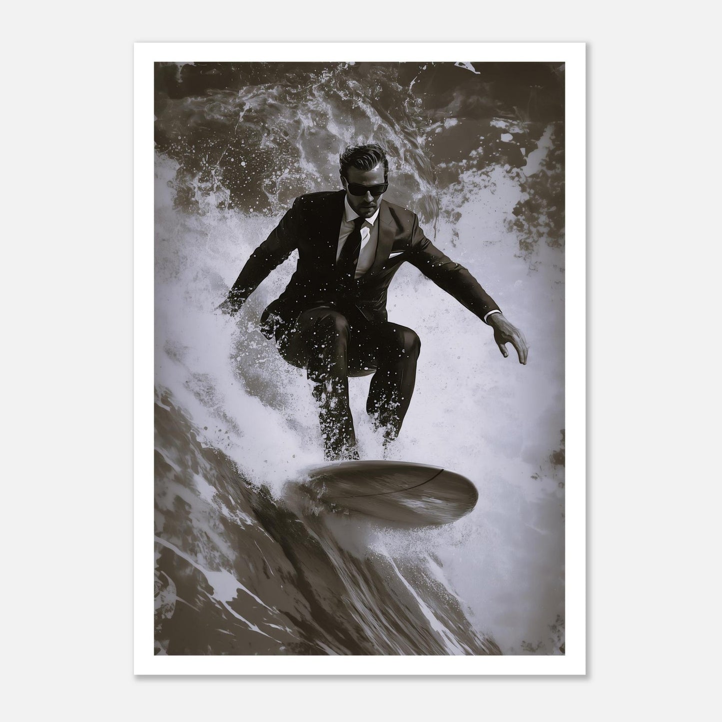 MYSTBIT ART | Executive Wave Master Art Print Wall Art