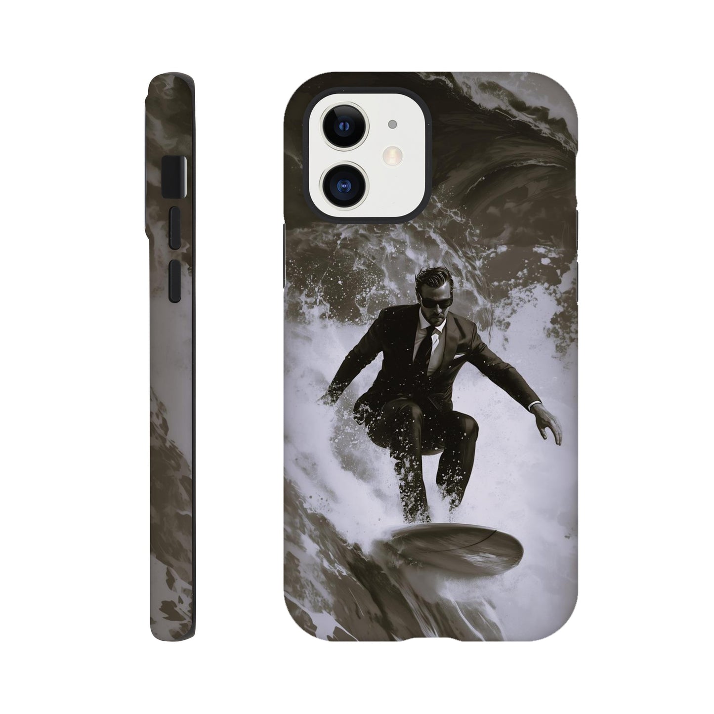 MYSTBIT ART | Executive Wave Master iPhone Case-MYSTBIT ART