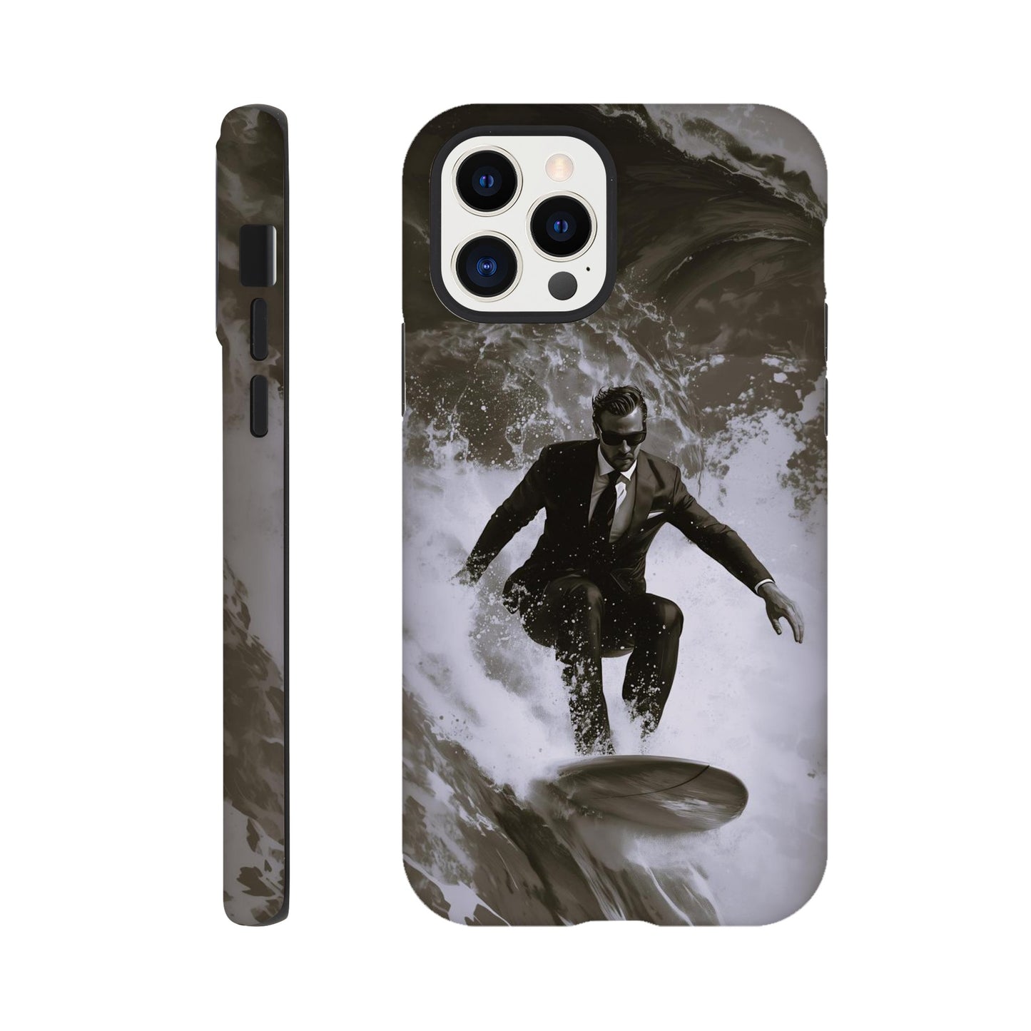 MYSTBIT ART | Executive Wave Master iPhone Case-MYSTBIT ART