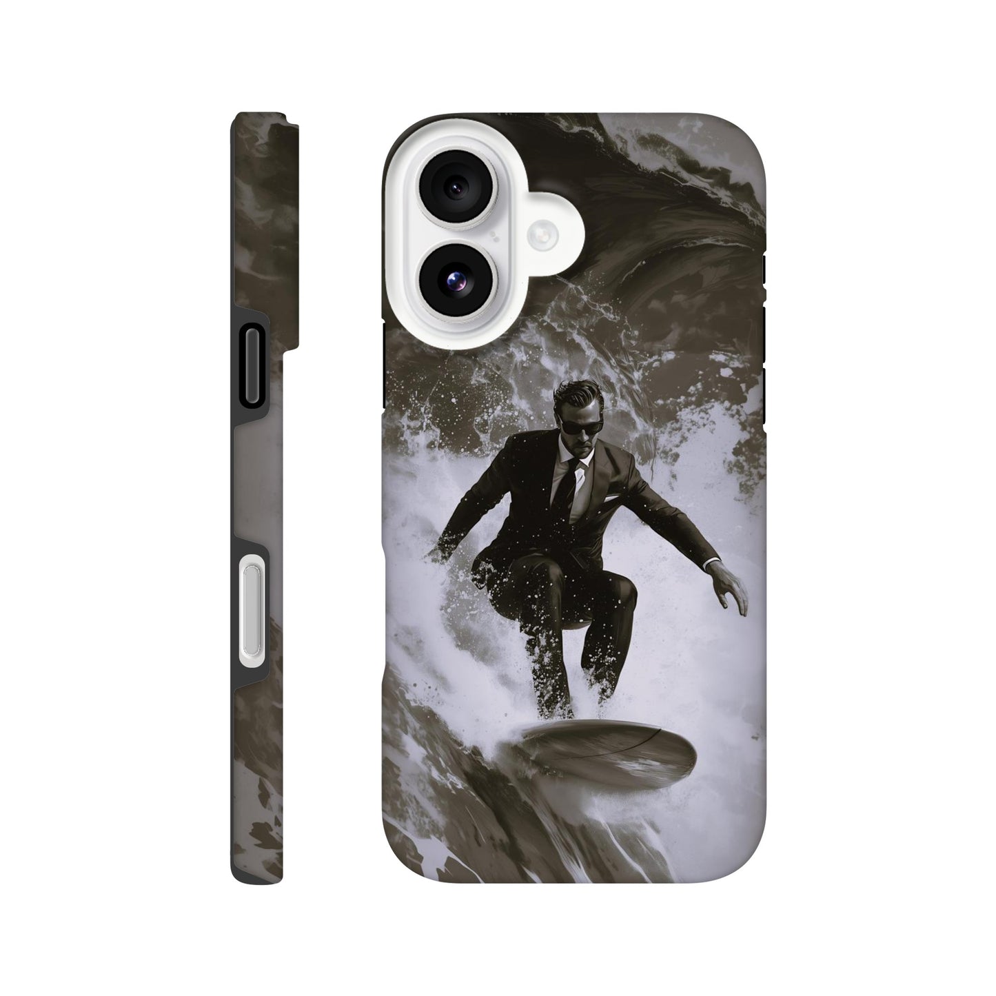 MYSTBIT ART | Executive Wave Master iPhone Case-MYSTBIT ART