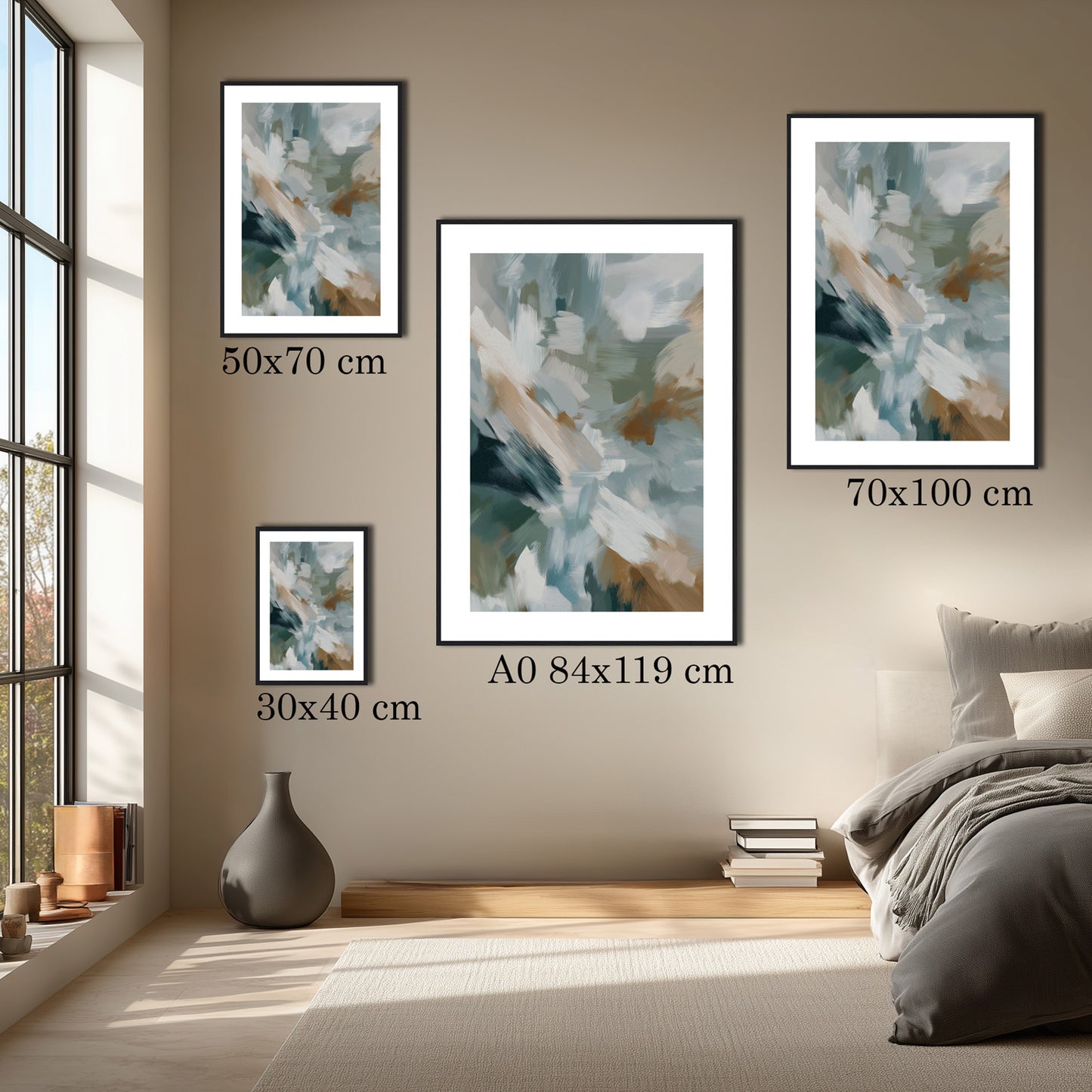 MYSTBIT ART | Faded Earth Art Print Wall Art