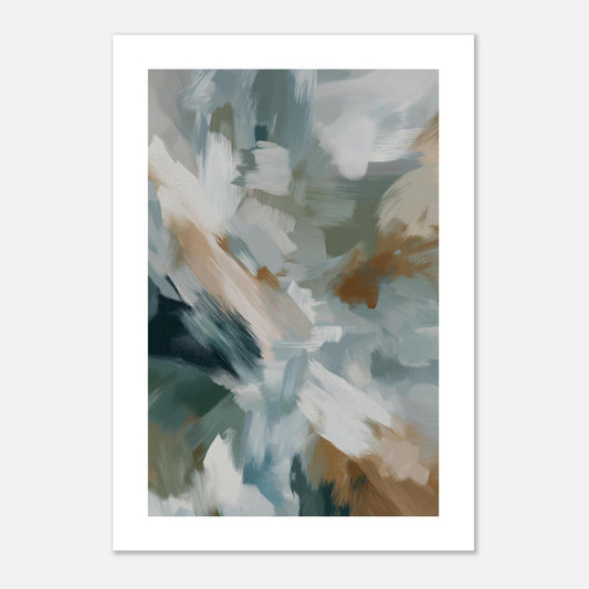 MYSTBIT ART | Faded Earth Art Print Wall Art