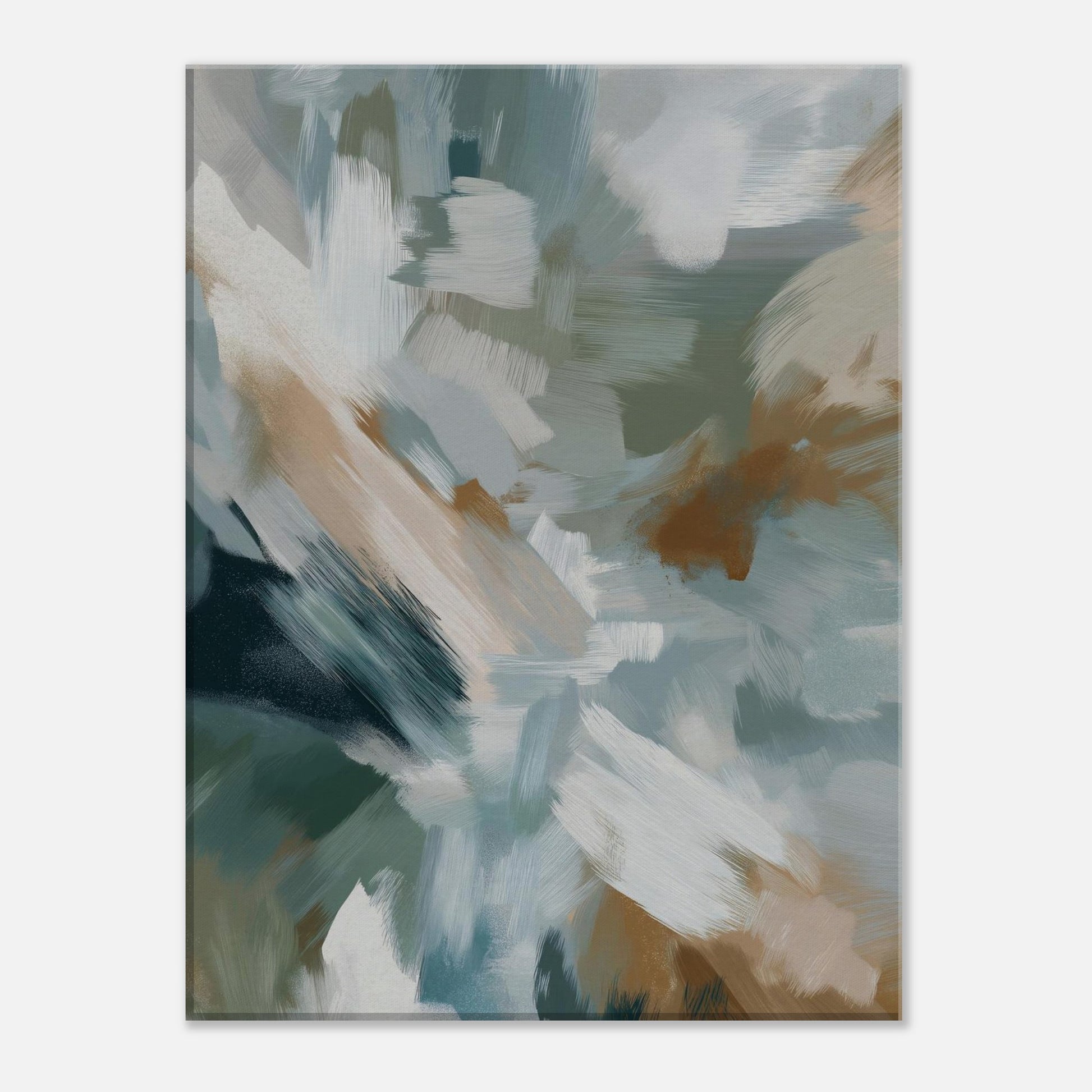 MYSTBIT ART | Faded Earth Canvas Print Wall Art