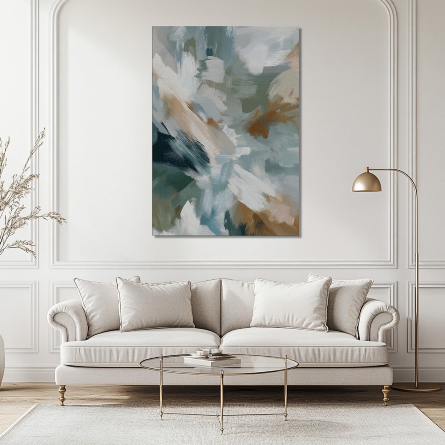 MYSTBIT ART | Faded Earth Canvas Print Wall Art
