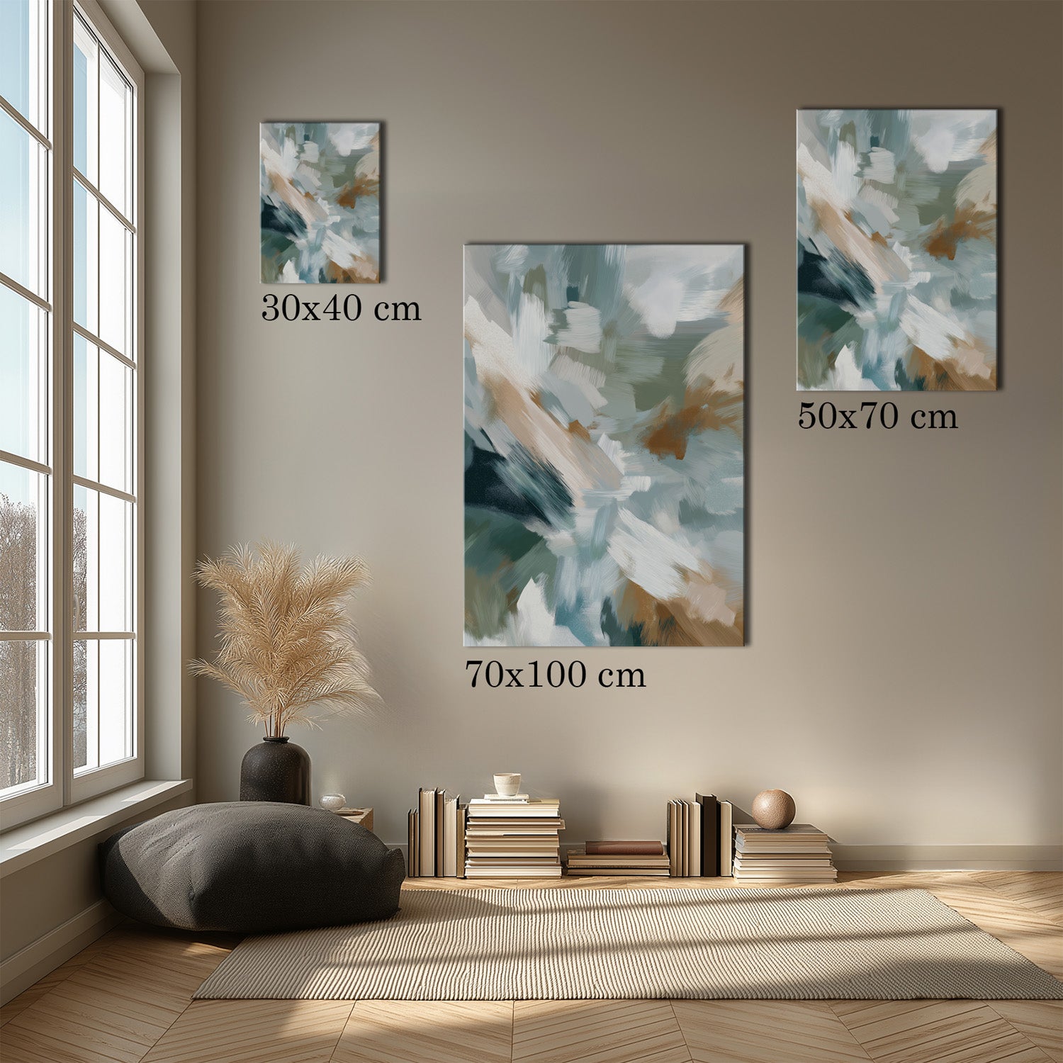 MYSTBIT ART | Faded Earth Canvas Print Wall Art