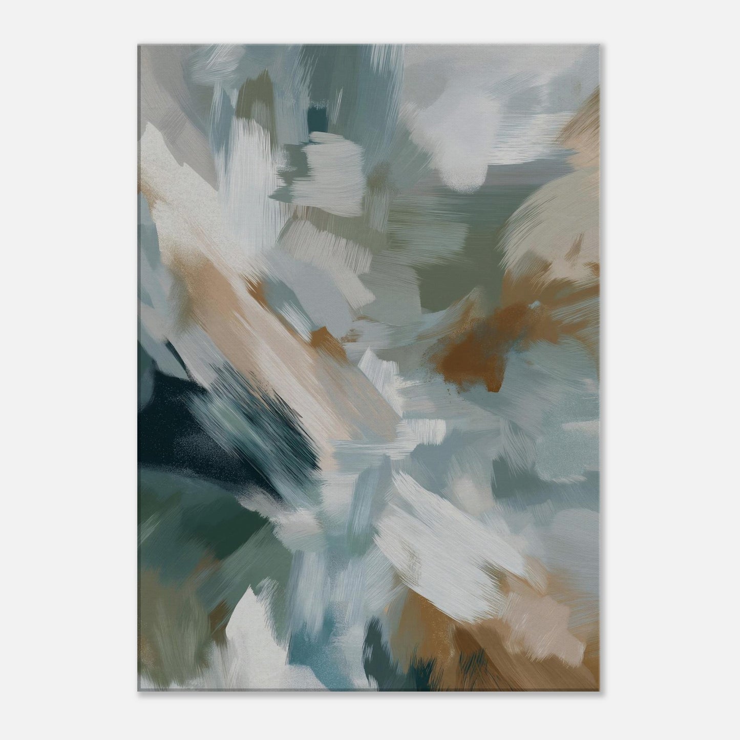 MYSTBIT ART | Faded Earth Canvas Print Wall Art