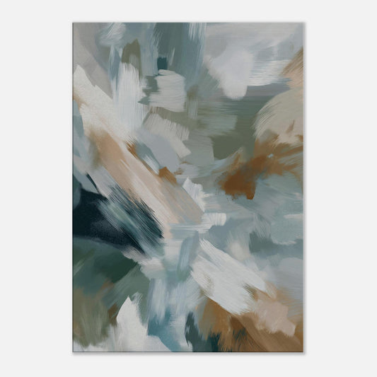 MYSTBIT ART | Faded Earth Canvas Print Wall Art