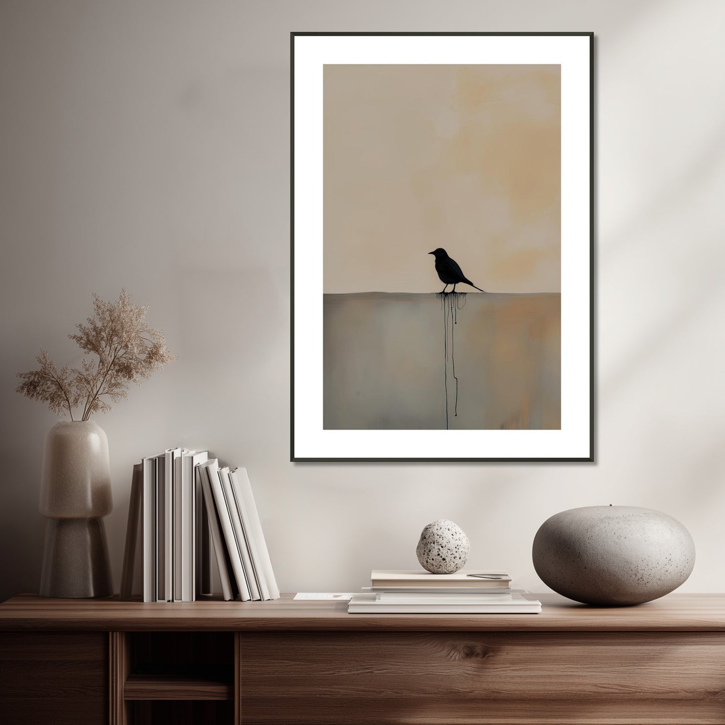 MYSTBIT ART | Fading Solitude Art Print Wall Art