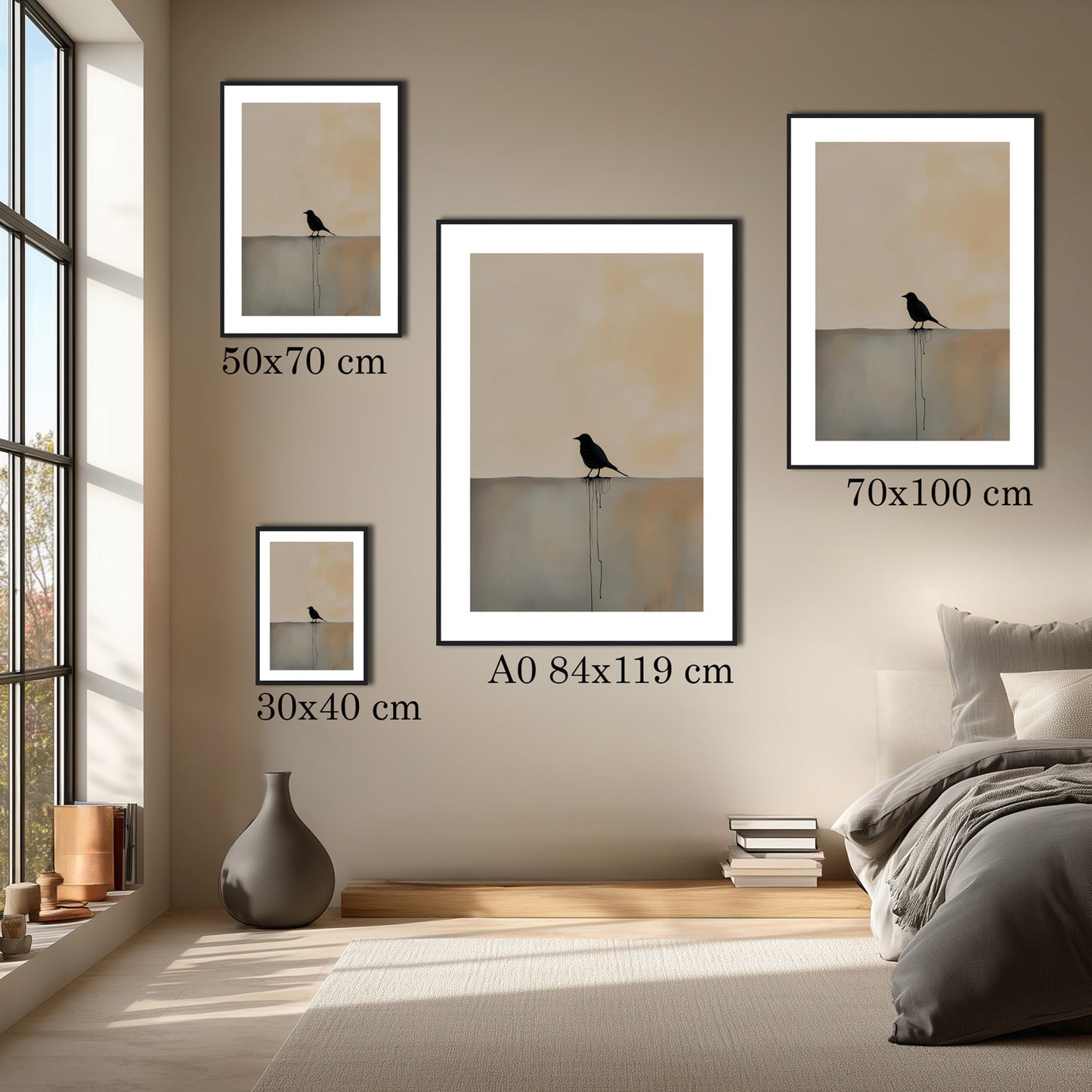 MYSTBIT ART | Fading Solitude Art Print Wall Art