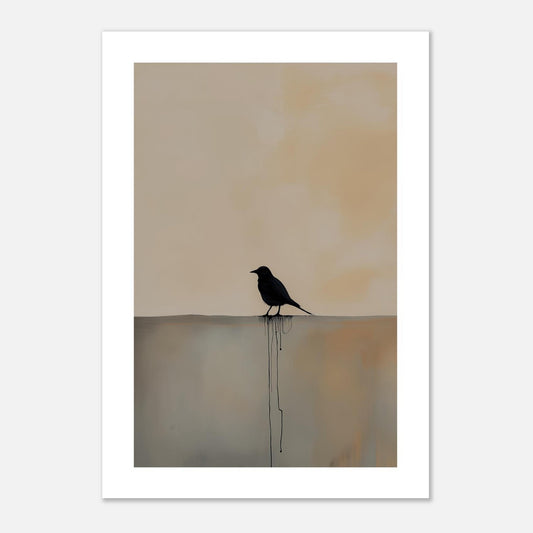 MYSTBIT ART | Fading Solitude Art Print Wall Art