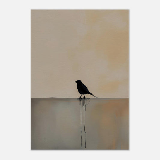 MYSTBIT ART | Fading Solitude Canvas Print Wall Art