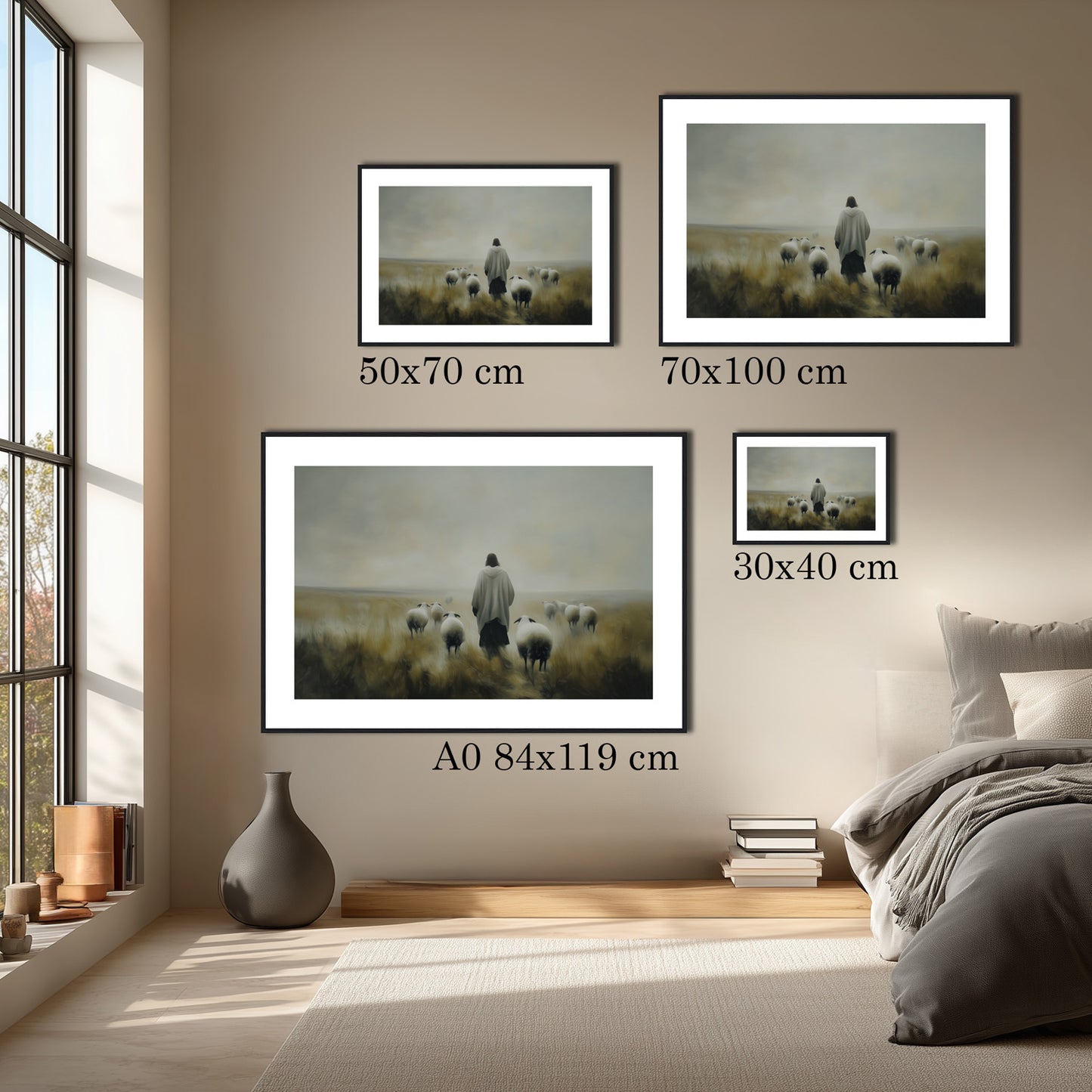 MYSTBIT ART | Faithful Steps Art Print Wall Art