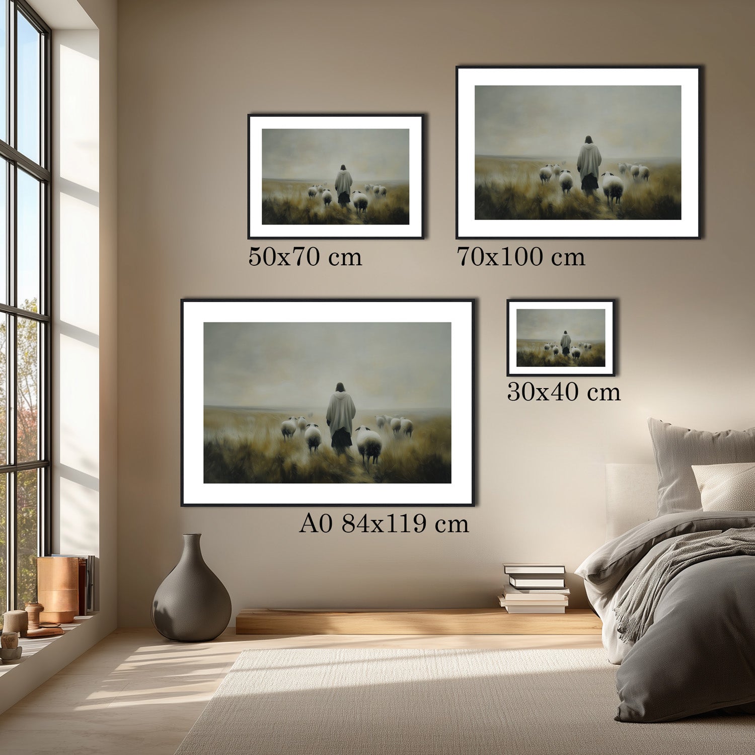 MYSTBIT ART | Faithful Steps Art Print Wall Art