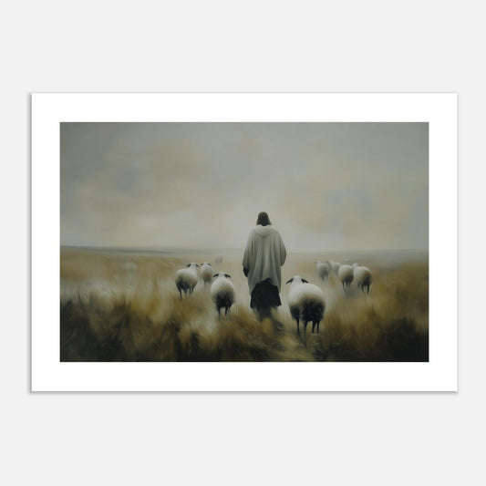 MYSTBIT ART | Faithful Steps Art Print Wall Art