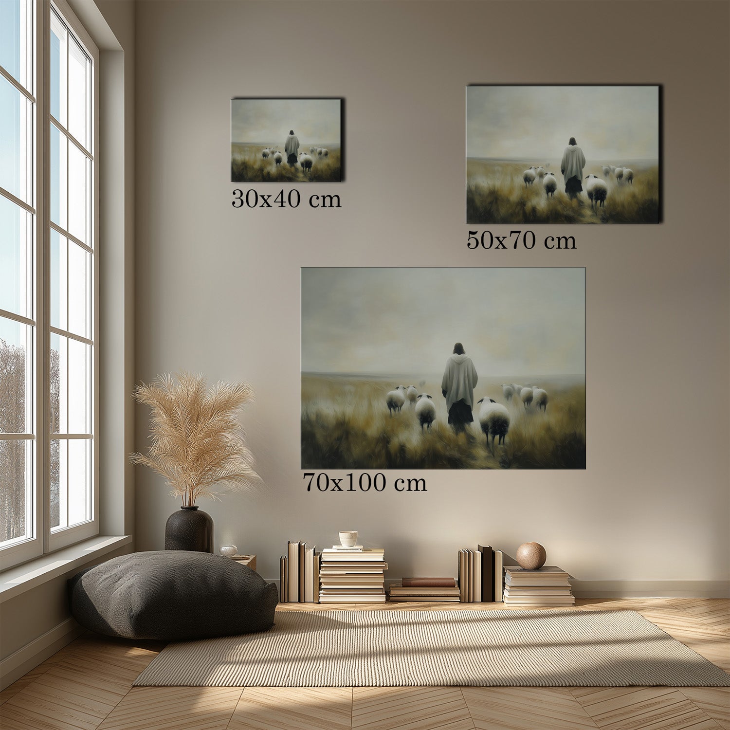 MYSTBIT ART | Faithful Steps Canvas Print Wall Art