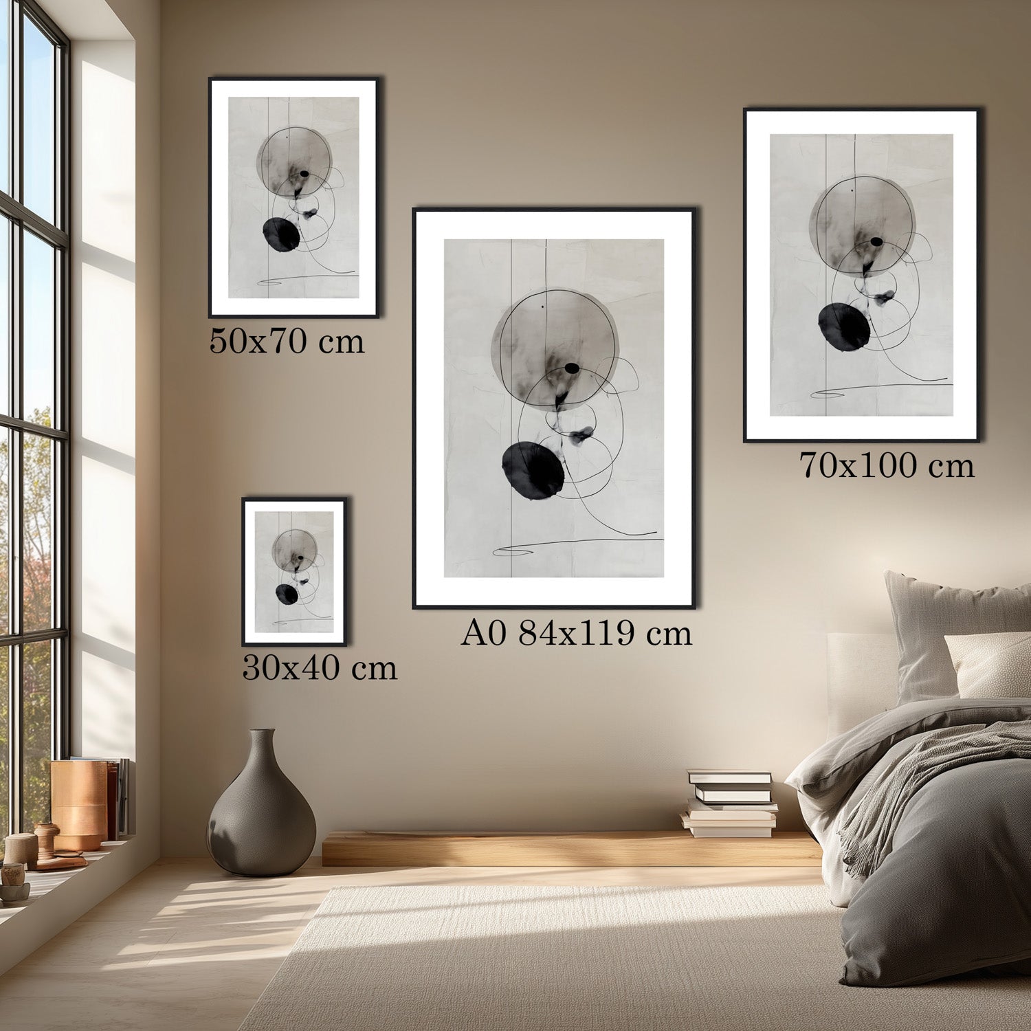MYSTBIT ART | Floating Tension Art Print Wall Art