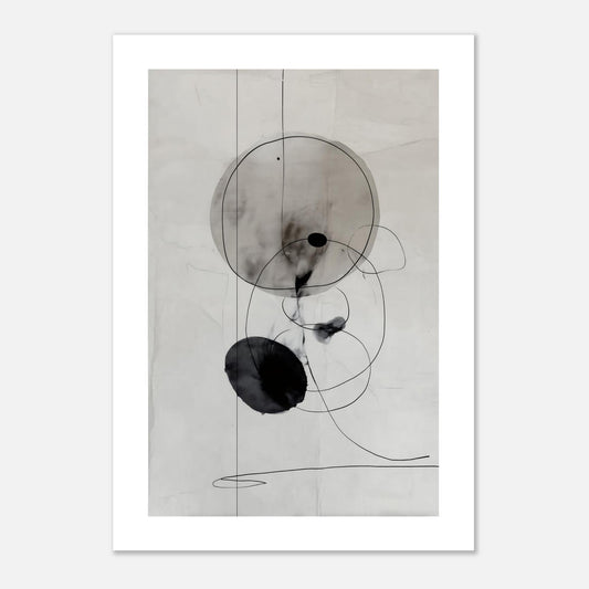 MYSTBIT ART | Floating Tension Art Print Wall Art