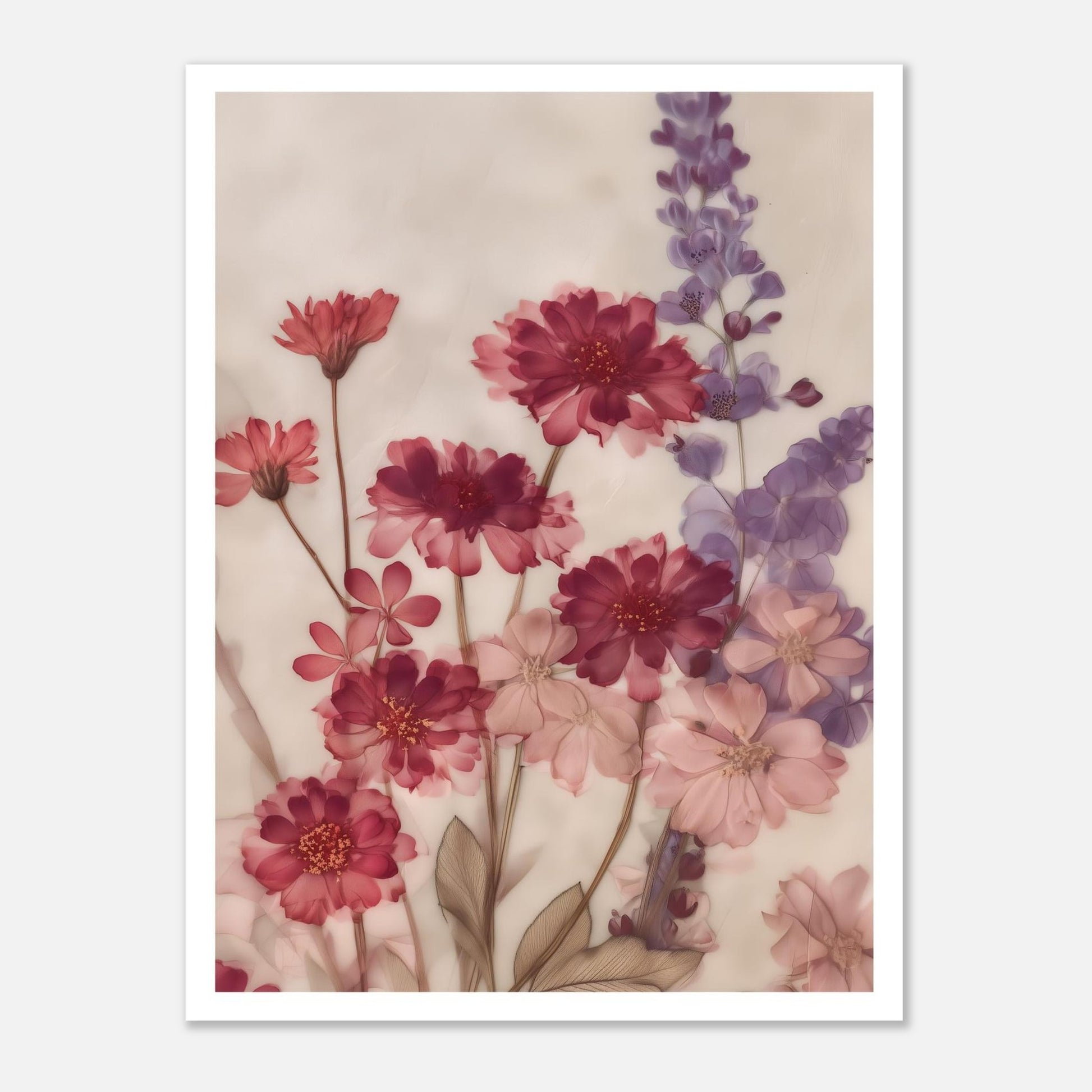 MYSTBIT ART | Floral Memory Art Print Wall Art