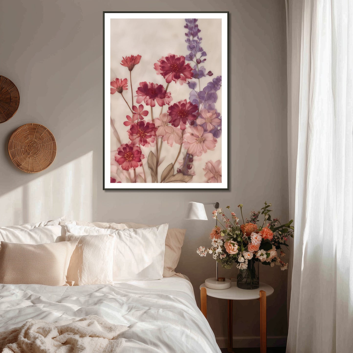 MYSTBIT ART | Floral Memory Art Print Wall Art