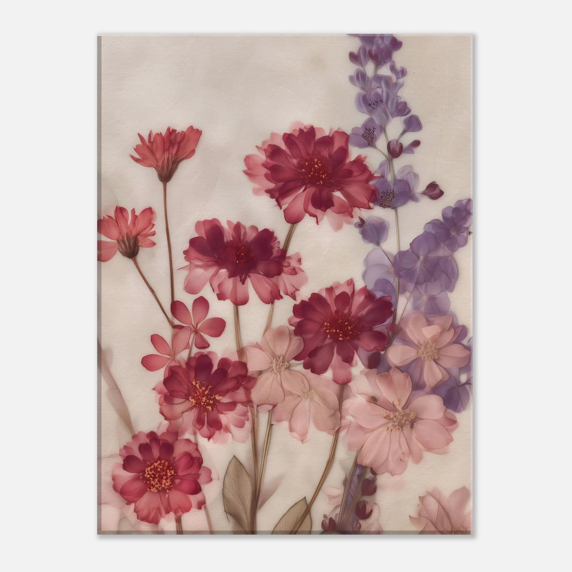 MYSTBIT ART | Floral Memory Canvas Print Wall Art