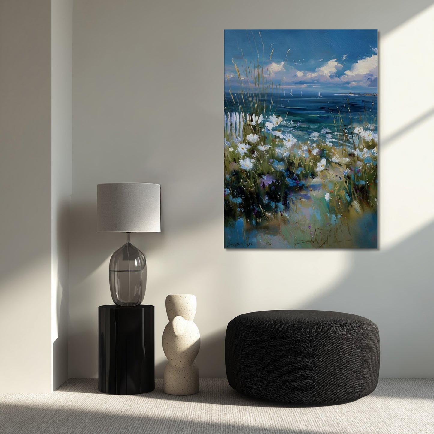 MYSTBIT ART | Floral Tide Canvas Print Wall Art