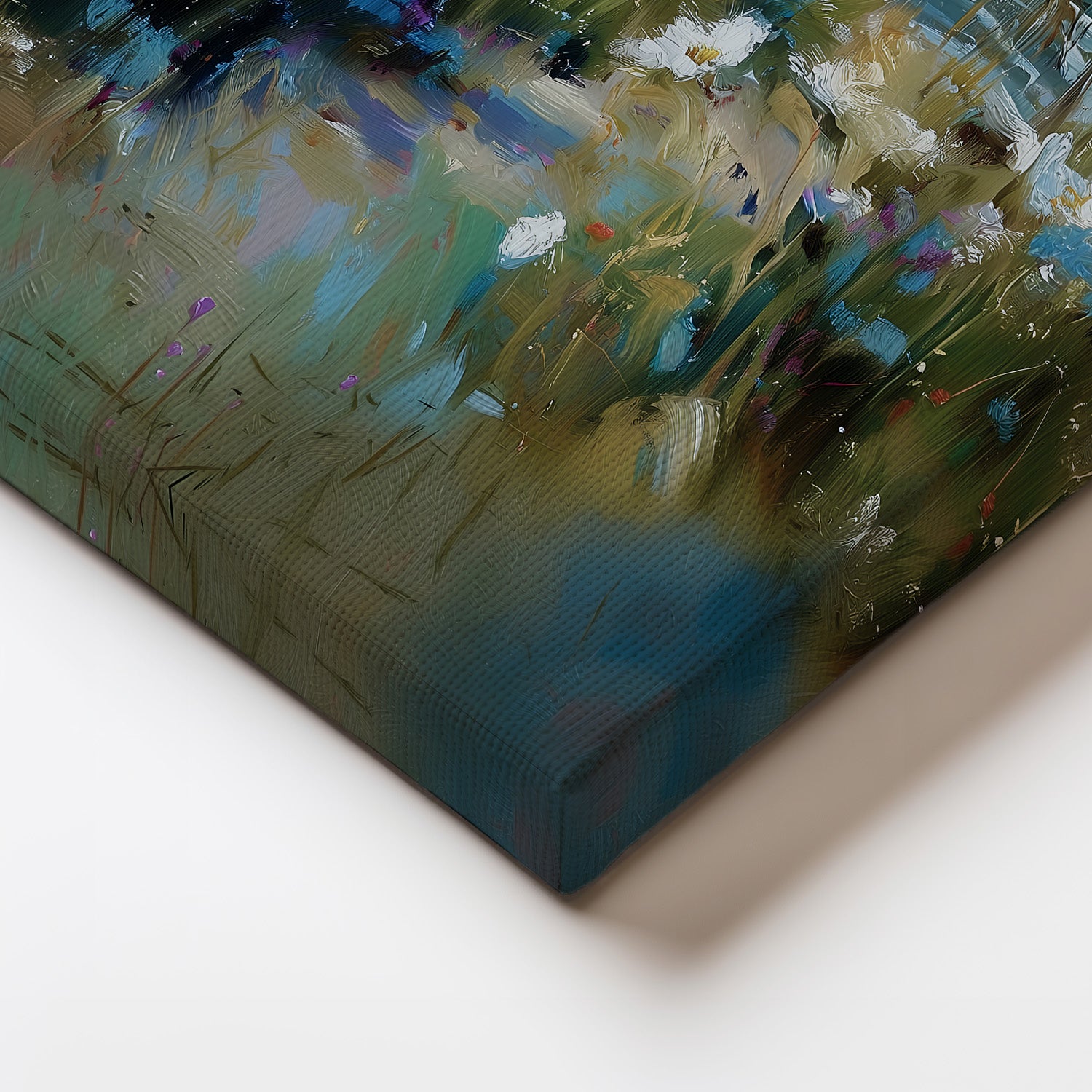 MYSTBIT ART | Floral Tide Canvas Print Wall Art