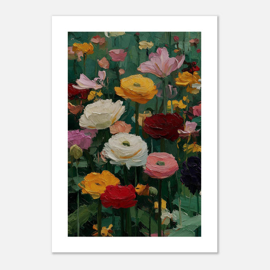 MYSTBIT ART | Flower Meadow No2 Art Print Wall Art