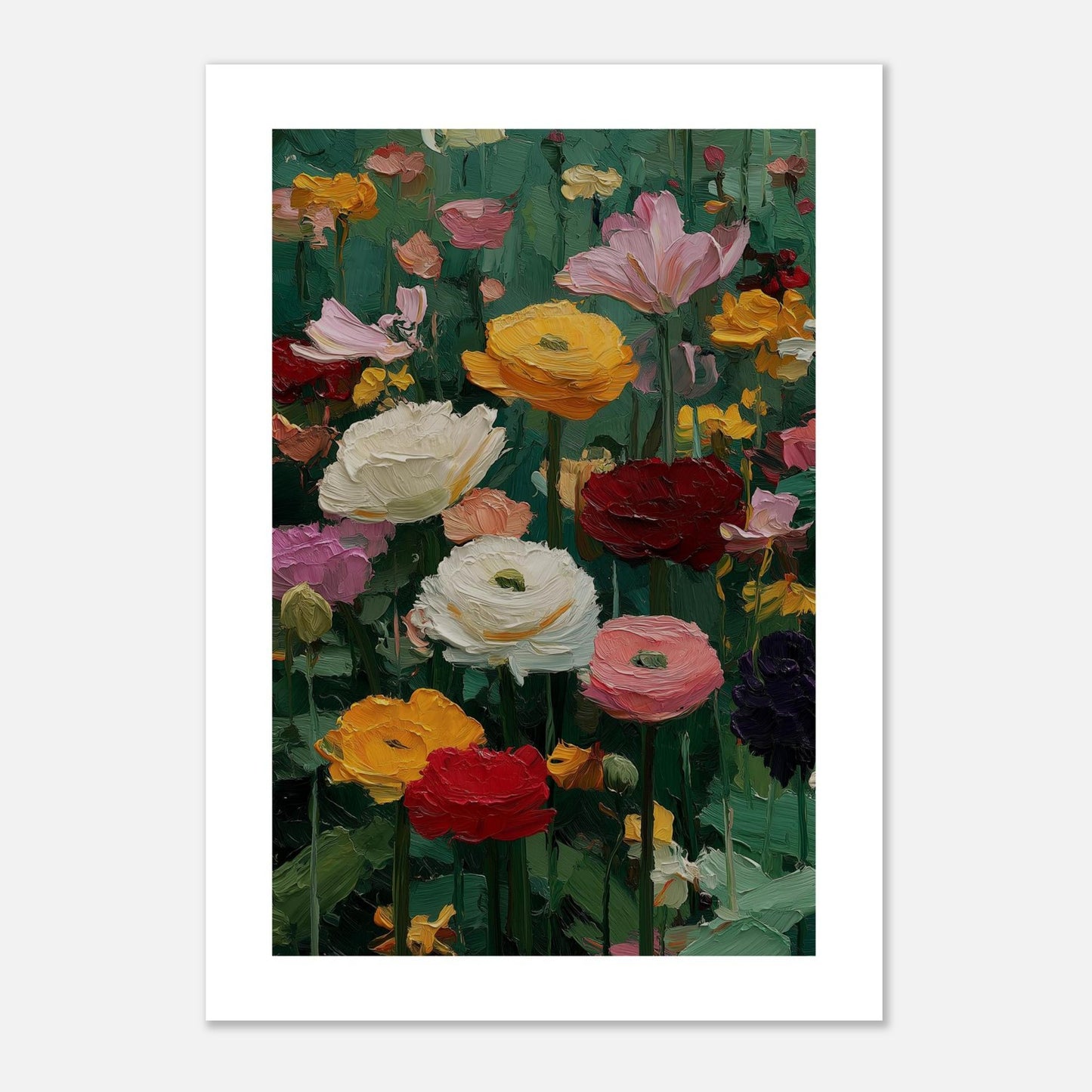 MYSTBIT ART | Flower Meadow No2 Art Print Wall Art