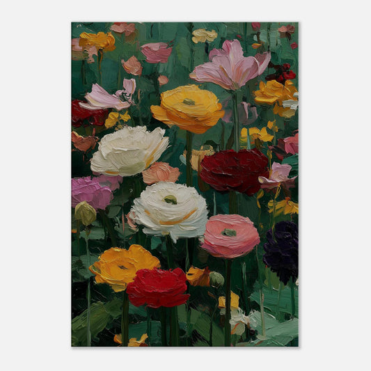 MYSTBIT ART | Flower Meadow No2 Canvas Print Wall Art