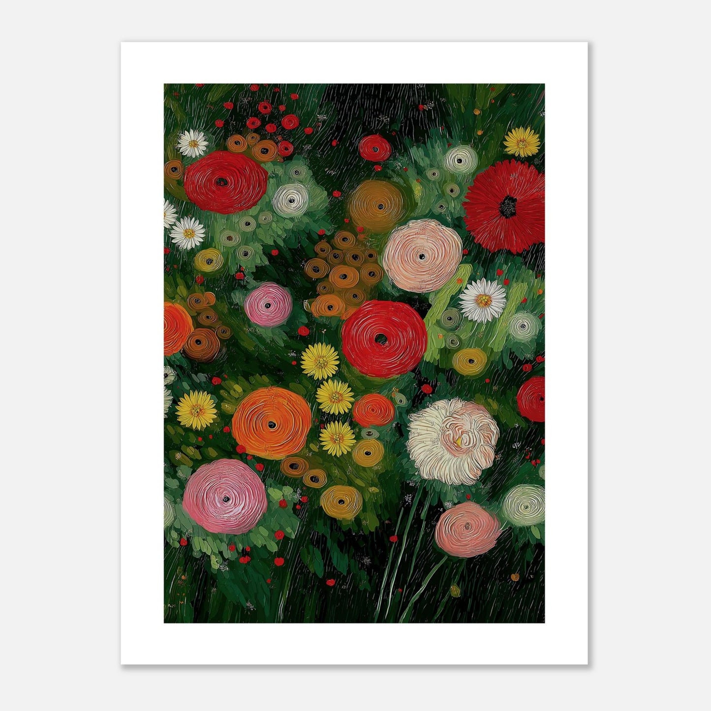 MYSTBIT ART | Flower Meadow No3 Art Print Wall Art