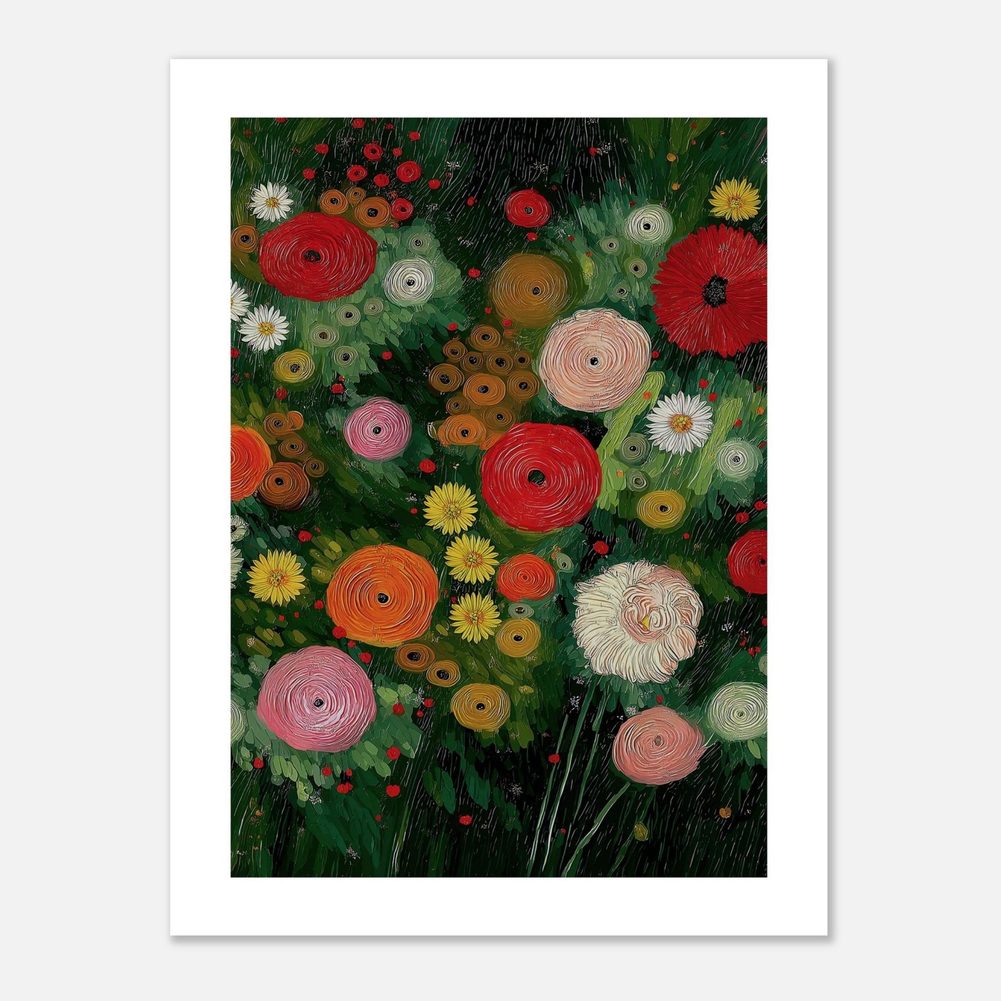 MYSTBIT ART | Flower Meadow No3 Art Print Wall Art